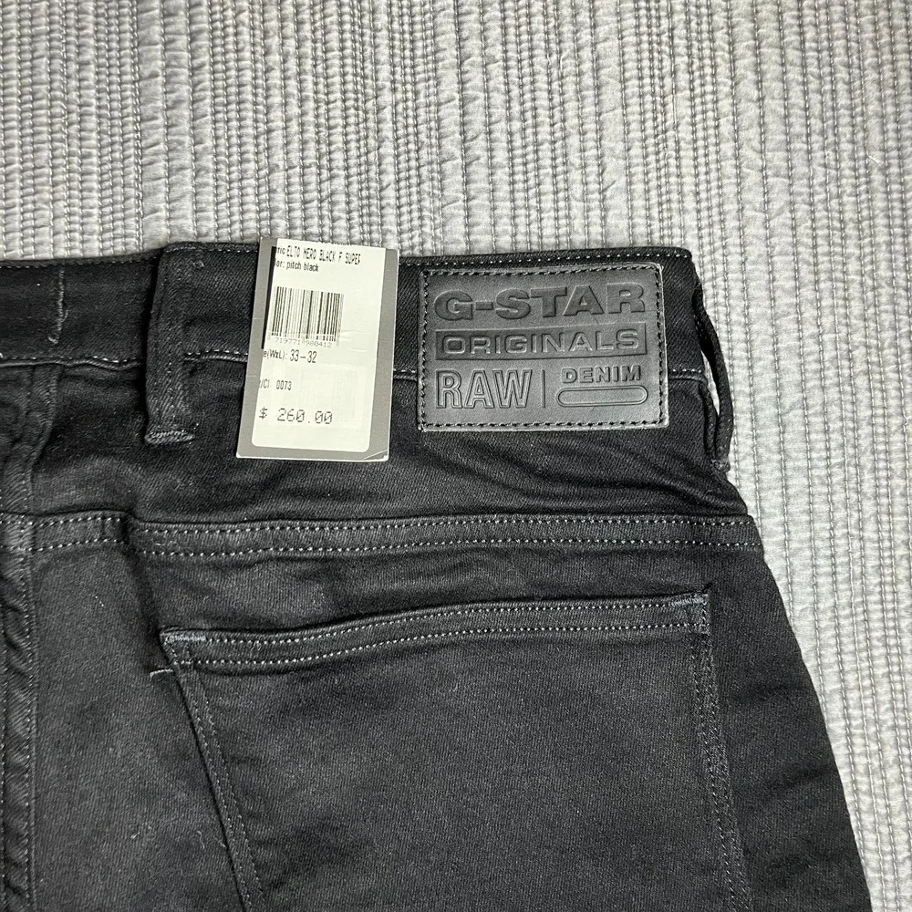 G-Star RAW Airblaze 3D Skinny Cargo Jeans 33x32‎ Black Super Stretch NWT